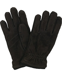  Nathan Goat Suede Prima Loft Glove Black