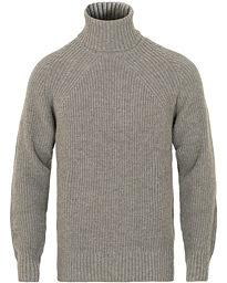  Winter Wool Turtleneck Grey Melange