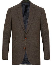  Harris Tweed Donegal Blazer Brown