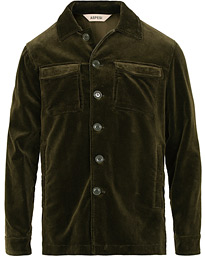  Tigre Heavy Corduroy Workjacket Forest Green