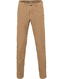  Slim Fit Garment Dyed Washed Slacks Khaki