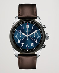  Summit2 42mm Smartwatch Steel Bicolor / Brown Calf