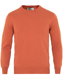  Cotton Crew Neck Terracotta