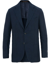  Frank Linen Blazer Navy