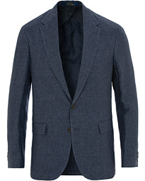  Linen Blazer Indigo