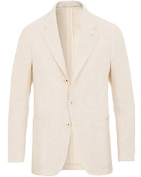  Butterfly Cotton/Linen Blazer White