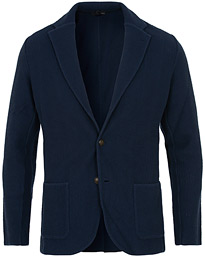  Knitted Blazer Blue