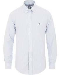  Regent Fit Non Iron Oxford Button Down Shirt Blue/White