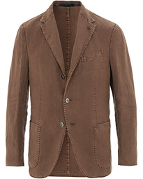  Art Irish Linen Blazer Brown