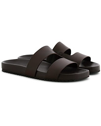  Chadwick Handpainted Sandal Dark Brown Calf