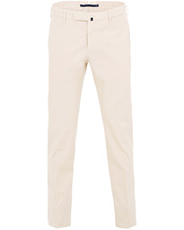  Slim Fit Stretch Chinos Off White