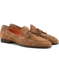  Carlos Tassel Loafer Snuff Suede