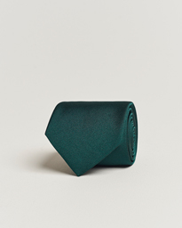  Plain Classic Tie 8 cm Dark Green