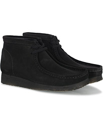  Wallabee Boot Black Suede