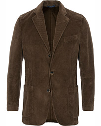  Soft Washed Corduroy Blazer Brown 48