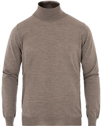  Cole Extra Fine Merino Rollneck Beige