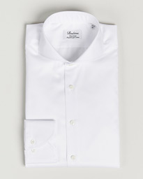  Fitted Body Extreme Cut Away Shirt White