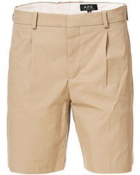  Terry Gabardine Technique Shorts Beige