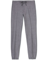  Techmerino Washable Drawstring Trousers Light Grey