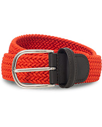  Stretch Woven 3,5 cm Belt Orange