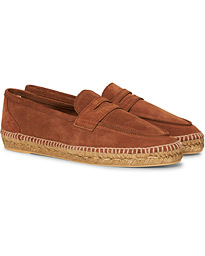  Nacho Casual Suede Loafers Cuero