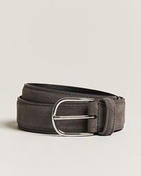  Suede 3,5 cm Belt Grey