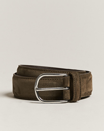  Suede 3,5 cm Belt Green