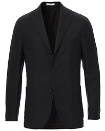  K Jacket Hopsack Blazer Charcoal