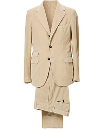  Sloop Cotton Corduroy Suit Sand