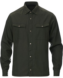  Soft Tencel Overshirt Green