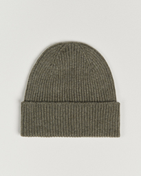  Merino Wool Beanie Dusty Olive