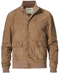  Valstarino Suede Jacket Beige