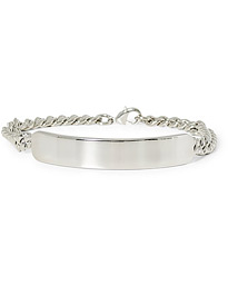  ID Bracelet Silver Brass