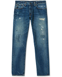  Low Straight 5-Pocket Japanese Denim Railey Wash