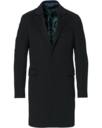  Pure Cashmere Coat Navy