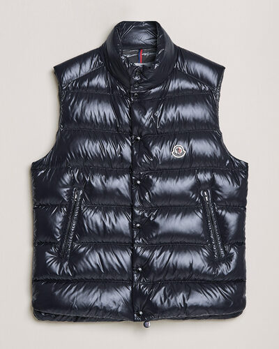 Moncler Tibb Down Vest Navy
