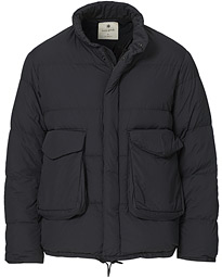  Recycled Nylon Ripstop Down Jacket Black