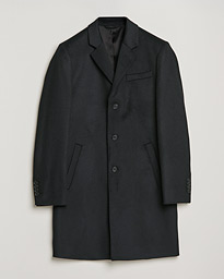  Cempsey Wool Cashmere Coat Black