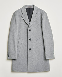  Storvik Wool/Cashmere Coat Light Grey