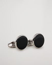  Cufflink & Shirt Studs Set Black/Silver