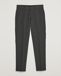  Tenuta Wool Travel Suit Trousers Olive Extreme