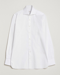  Gold Line Cotton Twill Cut Away Shirt White