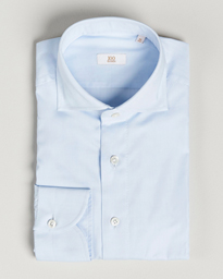  Gold Line Cotton Twill Cut Away Shirt Light Blue