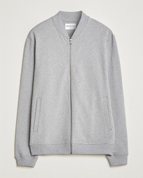  Loungewear Full Zip Sweater Grey Melange