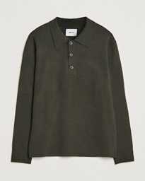  Harald Knitted Polo Dark Green