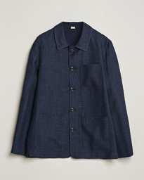  Wool/Linen Chore Jacket Navy