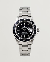  Submariner 16610 Oyster Perpetual Steel Black Silver