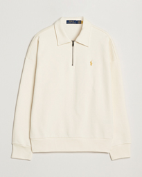  Loopback Terry Half-Zip Clubhouse Cream