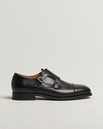  Ålsten Double Monkstrap Black Calf