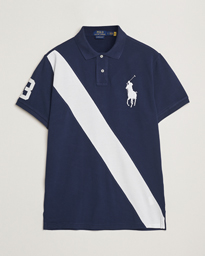  Custom Slim Fit Big Pony Polo Newport Navy/White